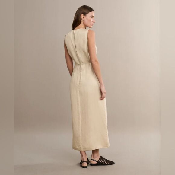 NEW JENNI KAYNE Blair Dress in Oatmeal - Picture 6 of 14